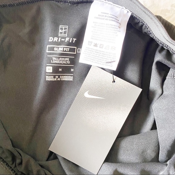 NIKE Tennis Skort Black White Medium Tall NWT - Picture 6 of 10